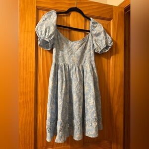 Altar’d State New Blue Floral Dress